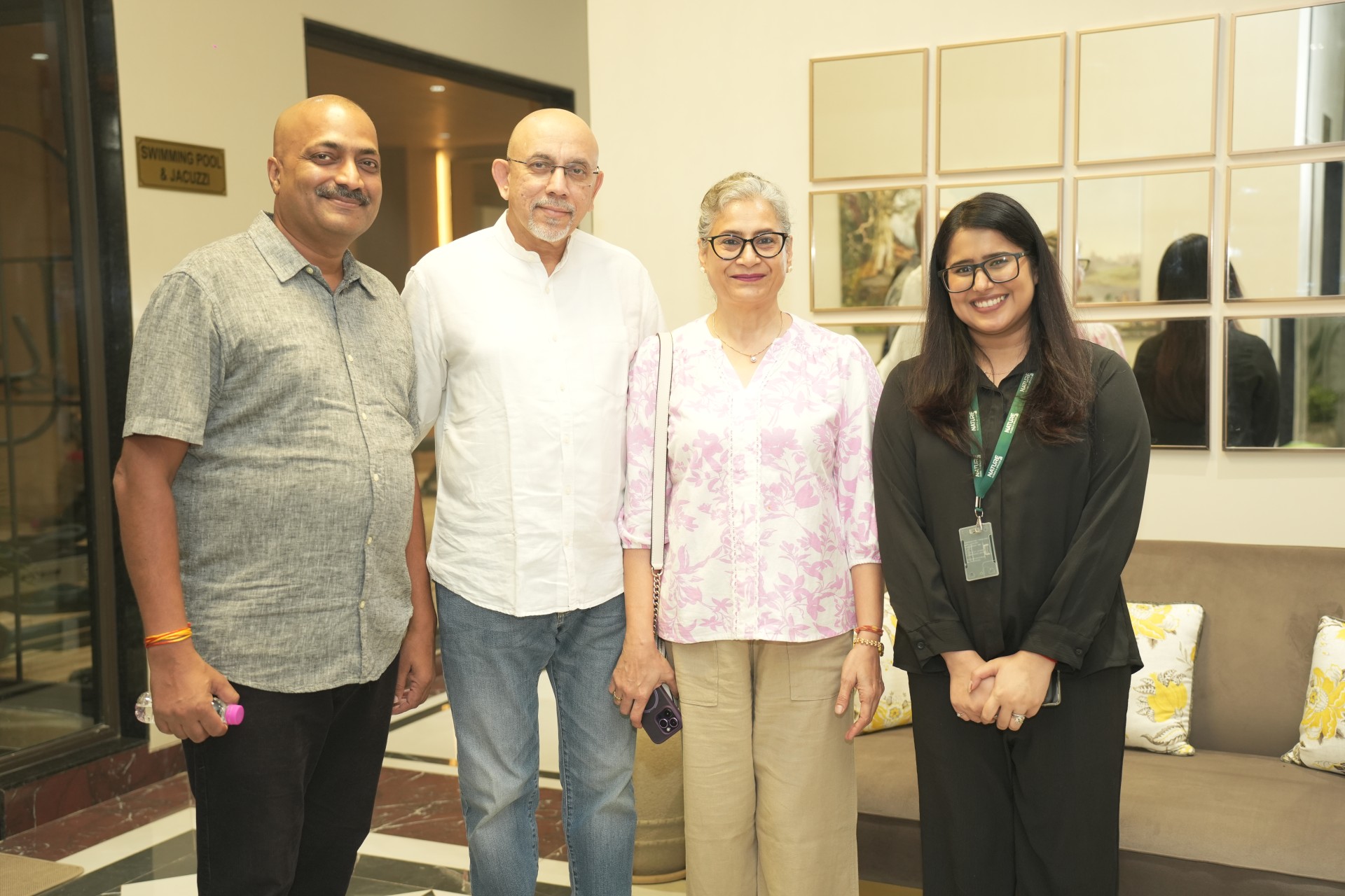 Nature Rudraksh Wellness Floor Launch